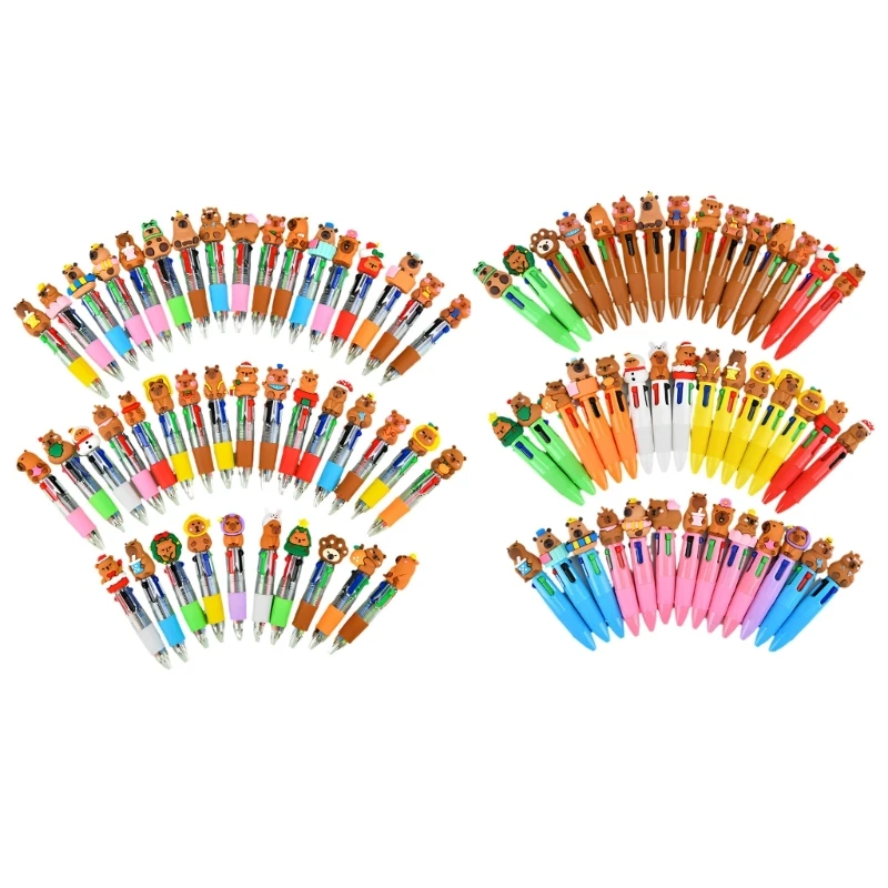 C4DB Colorful Styled Ballpoint Pen Set Perfect For Journaling And Doodling