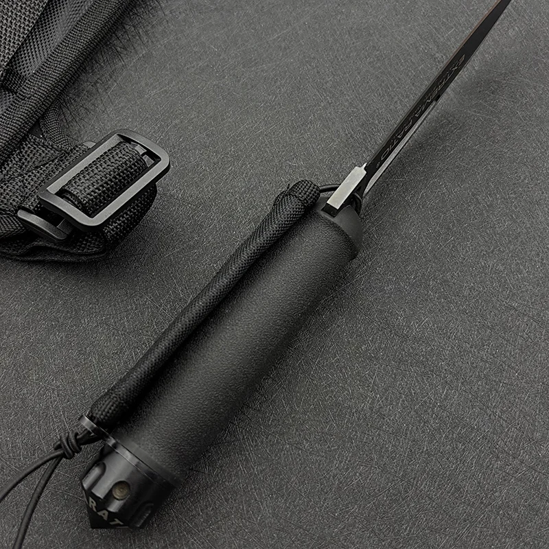 ER ULTRAMARINE سكين غوص خارجي متعدد الوظائف شفرة مسننة بقاء FS سكاكين ثابتة ذات حدين أداة تخييم EDC