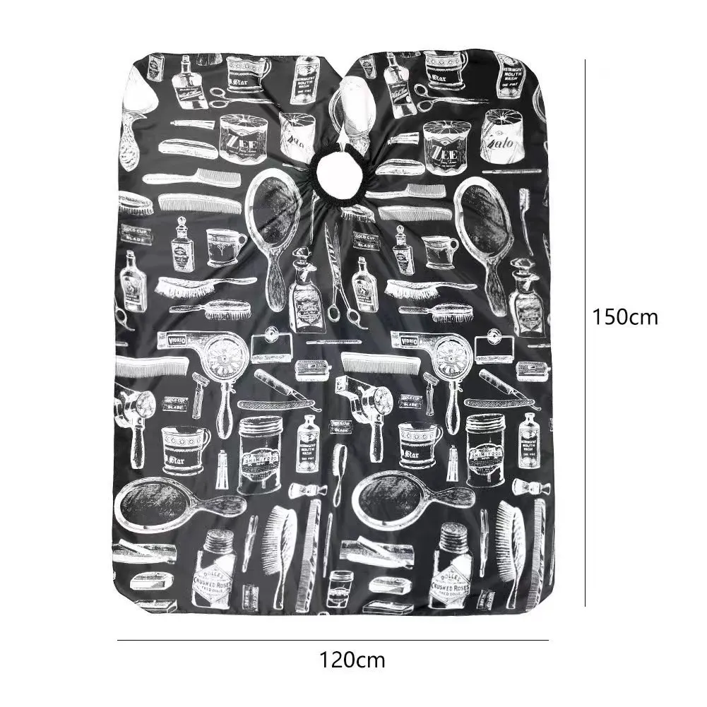 Professional Hairdressing Cape Salon Barber Cloth Wrap Apron Hair Cutting Gown - Durable Hair Cloth Wrap for Stylists view 6