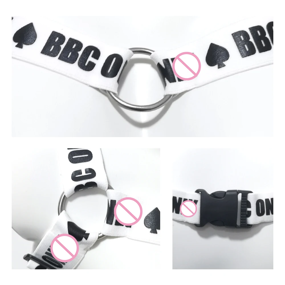 BBC ONLY Body Chest Bondage Strap On Harness Fetish Belts Adjustable Elastic Band Costume Leather Clothes BDSM Sex Toys