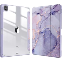 Funda inteligente de PU para iPad Air 4th 5th iPad 10th 10,9 Funda para iPad Pro air 11th 11 7th 8th 9th 10,2 2 9,7 3 10,5 Funda transparente