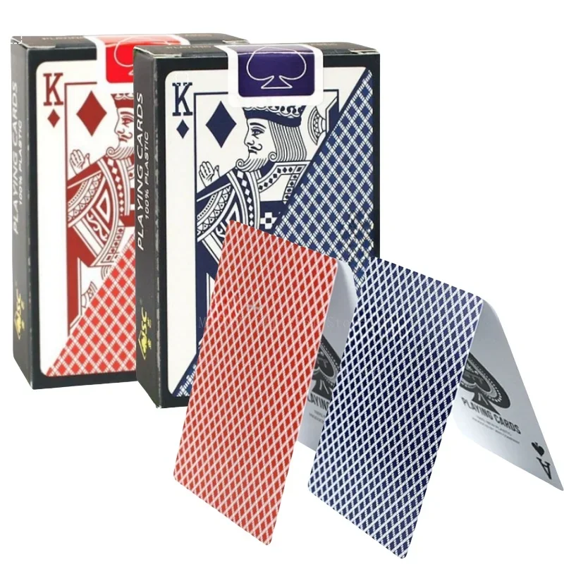 100% PVC Plastic Waterproof Film Adult Playing Cards Game Poker Cards Board Games 58*88mm Poker Cards