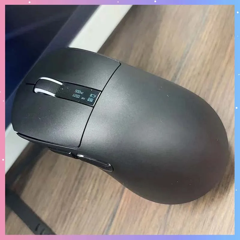 

Игровая мышь H9 Pro с тремя режимами подключения (BT/2.4G/проводная), с дисплеем, зарядной базой, сенсором PAW3311, частотой 1 кГц, 12000 DPI, для киберспорта и офиса, подарок