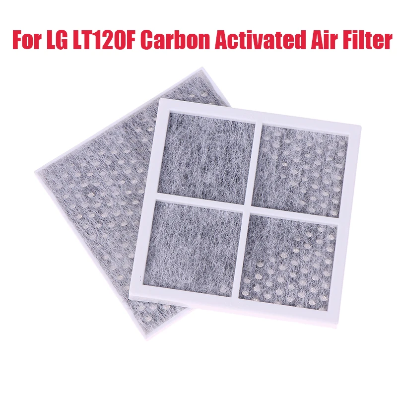 2Pcs Refrigerator Air Filter For LG LT120F Carbon Activated Air Filter Fresh Air Filter Replacement Parts