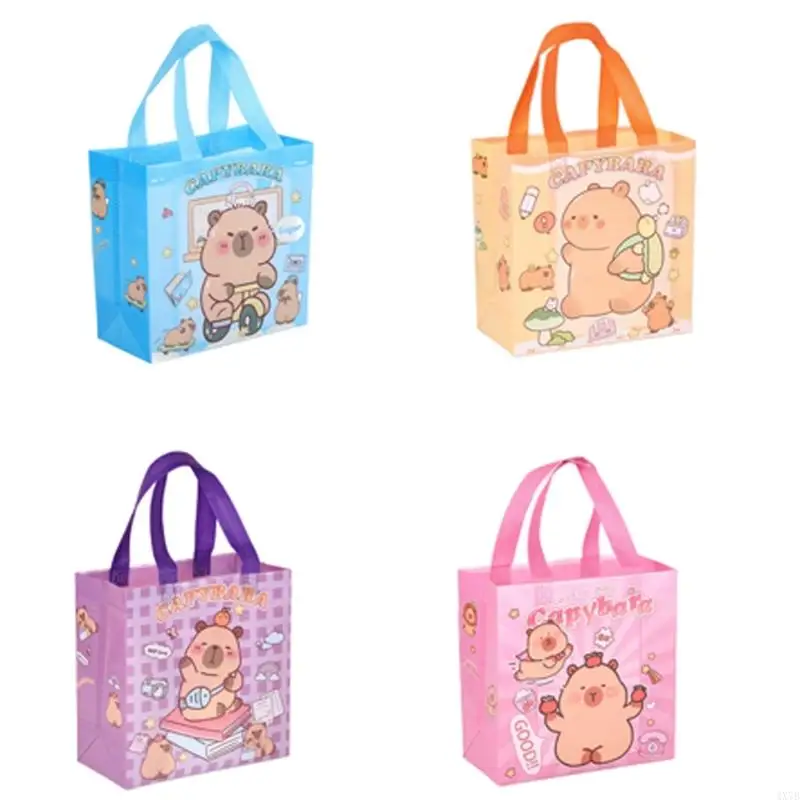

4x7b Cartoon Cartoon нетканая ткань с ручкой 9x9x4inc