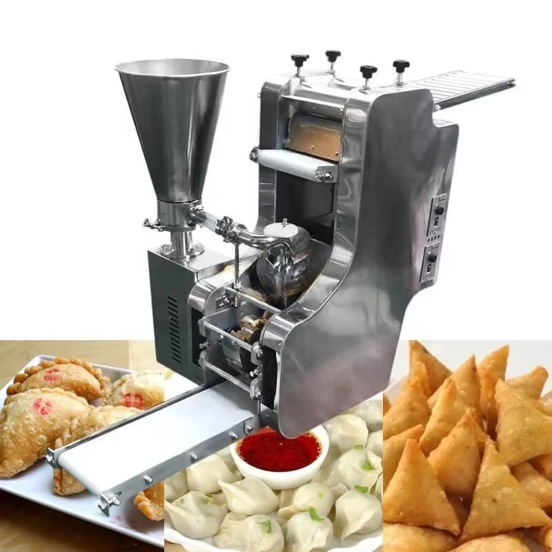 صانع زلابية صغيرة قابلة للطي آلة امبانادا آلة زلابية الجمبري آلة زلابية أوتوماتيكية السمبوسك