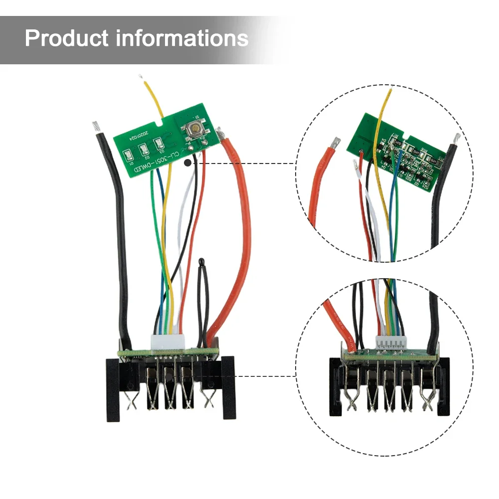 For Dewalt Protective Plate Power Tool Batteries & Chargers Plastic Shell Protection Board 20V ABS DCF885C2 Dcd7876
