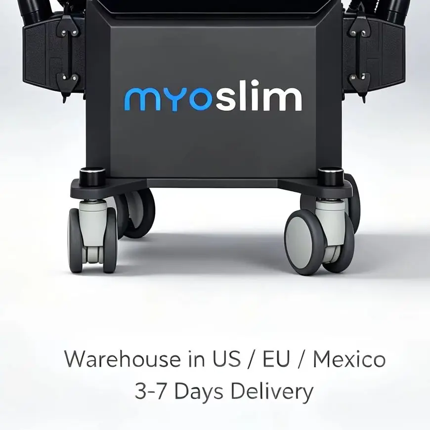 Vertical Trolley Myoslim EMSZERO PRO 6500W HI-EMT Sculpt Unit Max 4 Handpieces Waistcoat Line Shaping Beauty Salon Device