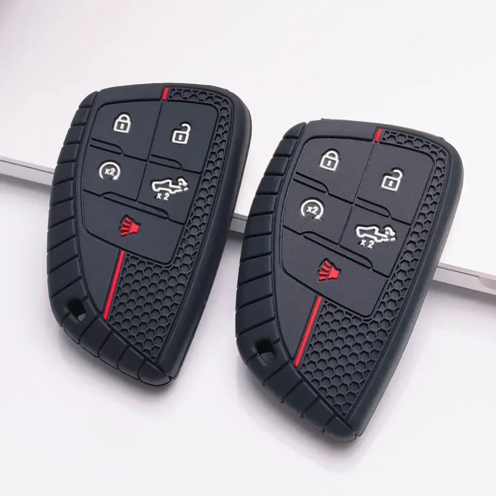 Key Shell Cover for GMC Canyon Sierra Yukon Savana Suburban HD Anti-Scratch Shockproof Soft Grip Button Friendly Easy Install