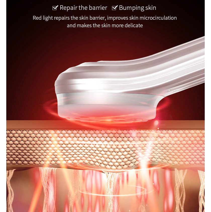 Multi Functional Ultrasonic Skin Scraper Beauty Device, Facial Blackhead Shovel Introduction Device, Household Pore Cleaner