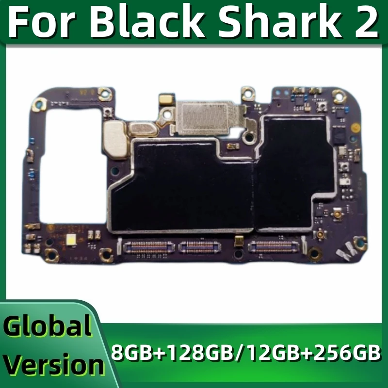 

Motherboard PCB Module for Xiaomi Black Shark 2, Unlocked Mainboard, 256GB Global ROM