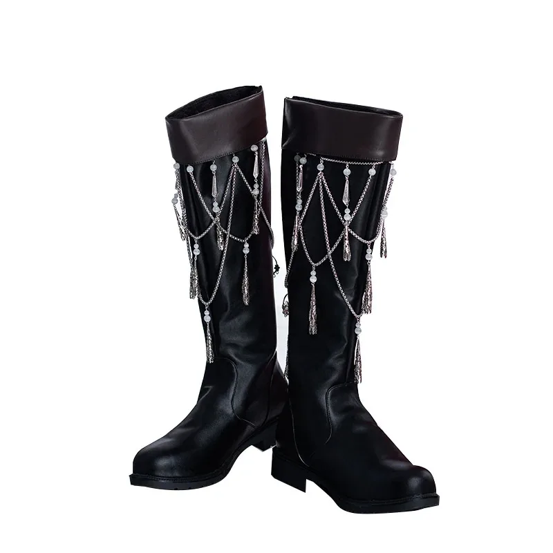 zizi 2025 Heaven Official's Blessing Tian Guan Ci Fu San Lang Hua Cheng Cosplay Shoes Male Cos Boots Halloween