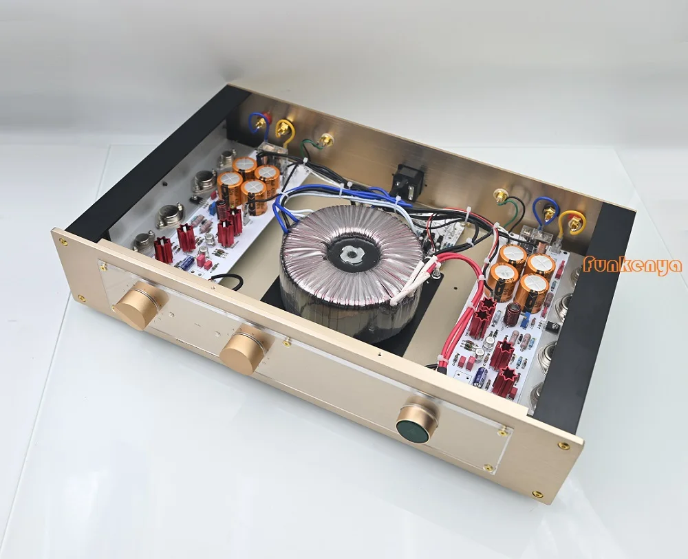 Refer To FM300A Fever Power Amplifier 80Wx2 ( 8 Ohms ) 150Wx2 ( 4 Ohms ) Double Channel