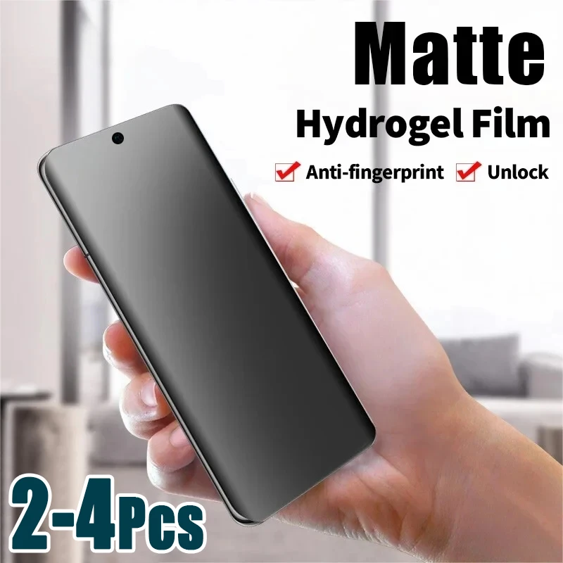 2-4 sztuki matowej elastycznej folii hydrożelowej do Motorola Edge 40 Neo 50 Pro Fusion Screen Protector Moto X50 Ultra G85 G54 Frosted Film