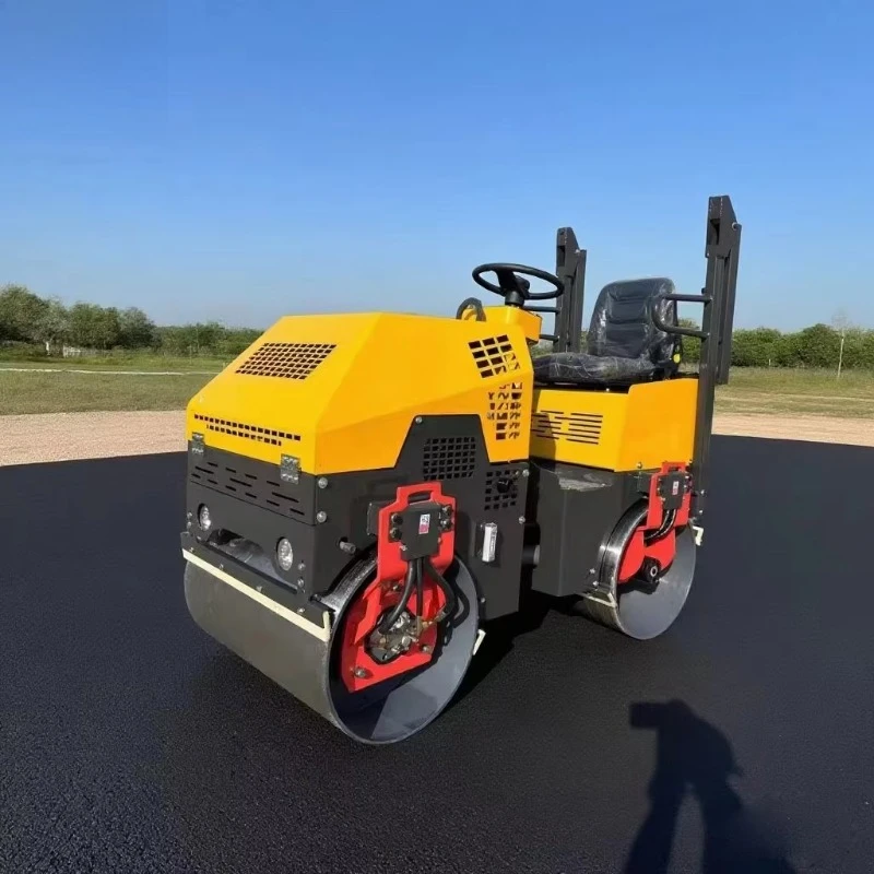 3000kg 3 Ton Diesel Euro 5 EPA CE Engine Mini Walk Behind Compactor Road Roller Ride on Roller Compactor