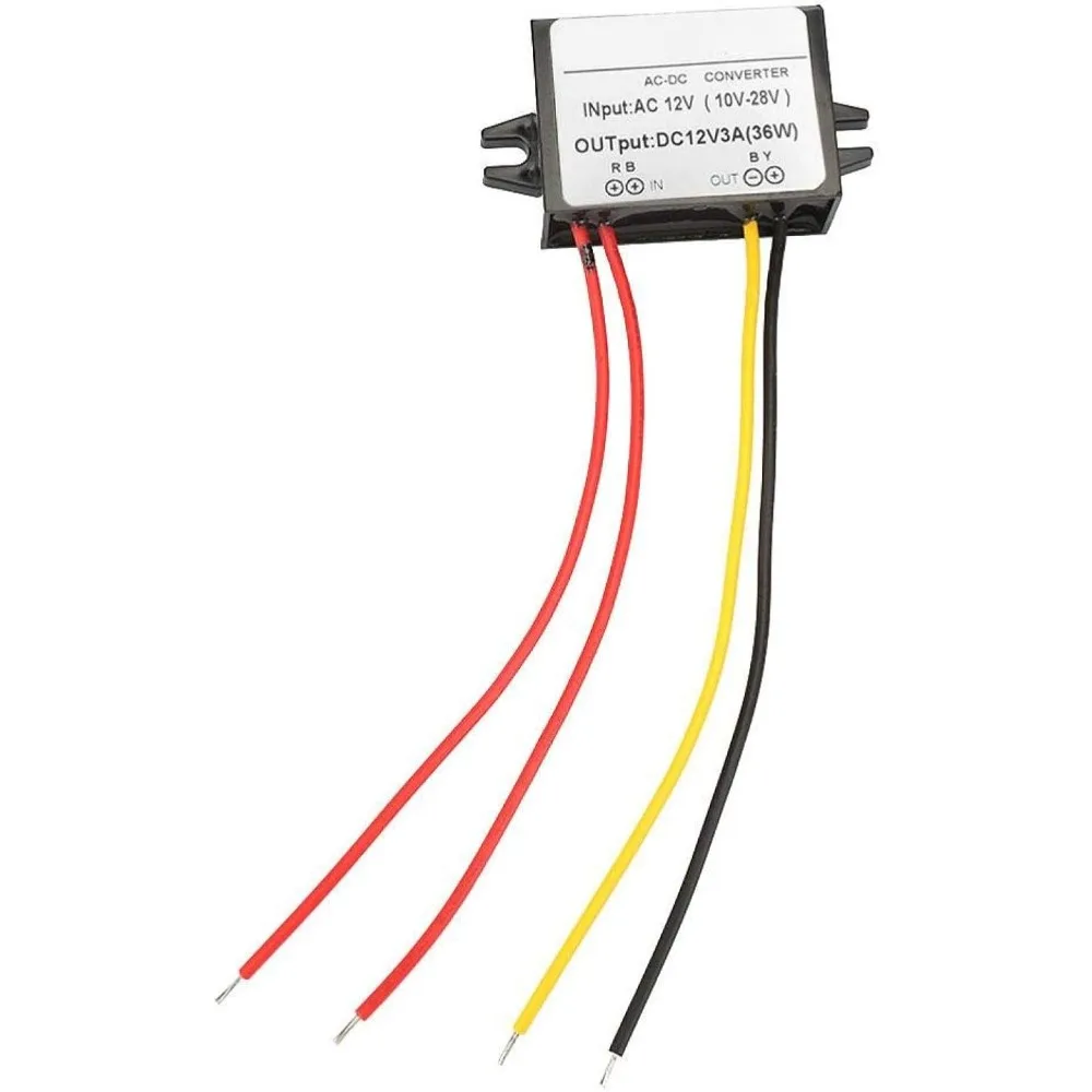 AC/DC 10-28V Step Down To 12V 3A 5A Converter Buck Converter Power Supply Module Efficient Power Conversion For Fans Water Pumps