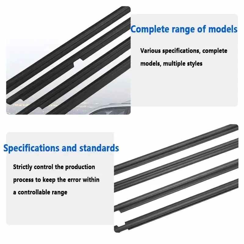 Uszczelniona listwa szyby samochodowej do Hondy CR V 3 2007 ~ 2011 CR-V MK3 Odporna na deszcz uszczelka drzwi Akcesoria 2010 2009