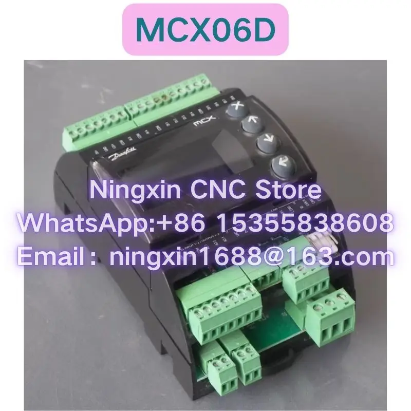 Used DMCX06D 080G0112 multifunctional controller, power supply: 24VAC or 20-60VDC Functional test OK Fast delivery