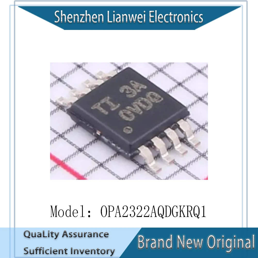 

100% New Original OPA2322AQDGKRQ1 OVDQ OPA2322A IC Chipset VSSOP-8