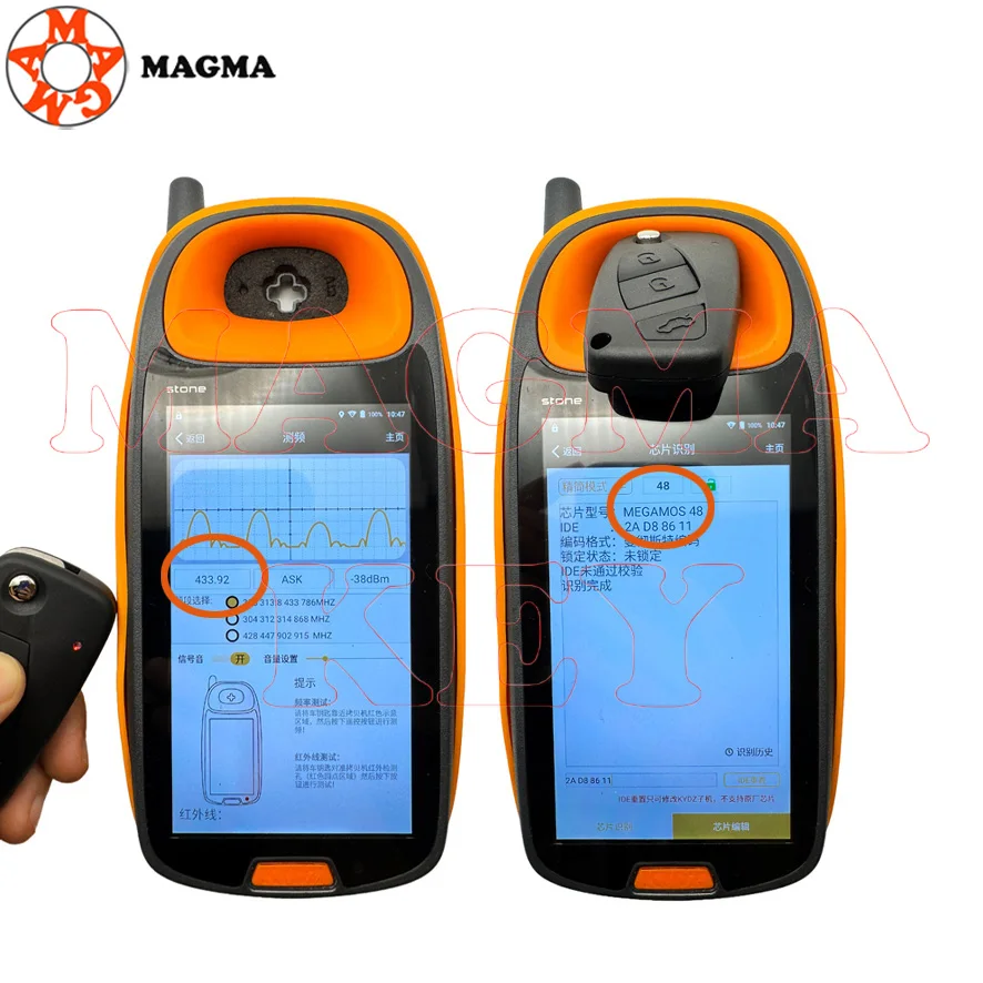 MAGMA 433MHZ ID48 3 أزرار إنذار مفتاح السيارة عن بعد لشركة فيات Ducato Iveco بيجو الملاكم سيتروين التتابع 2006 2007 2008 SIP22 شفرة #6