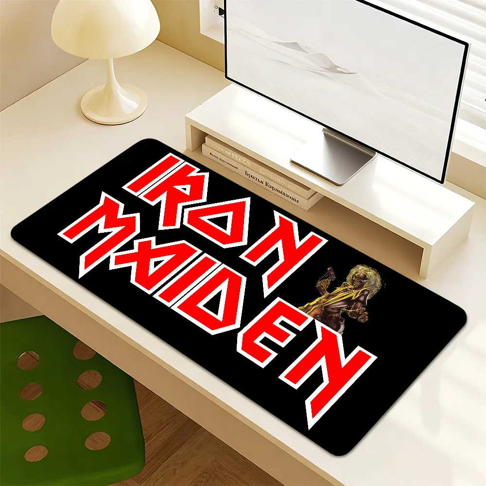 Band I-Iron Mouse Pad Non-slip M-Maidens Thickened MousePad Writing Lockedge Office Student Gaming Cushion Large
