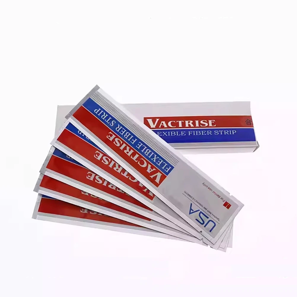 

1/2 Boxes Dental Periodontal Splinting Glass Fiber Band Vactrise Flexible Fiber Strip 7Pcs/box Ortho Repair Loose Teeth Fixation