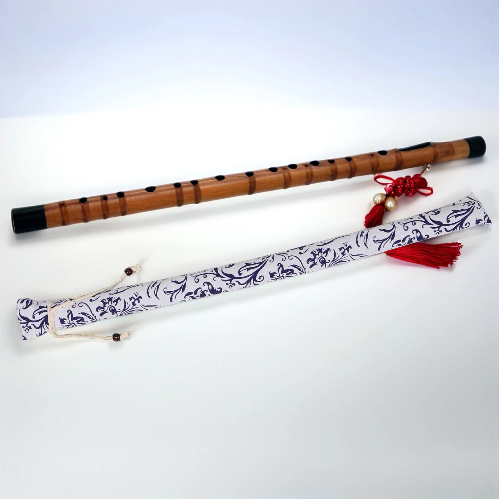 

Musical Instrument Bag for Bamboo Flutes Soft Touch Wear-Resistant Cloth for Longlasting Protection Flute Case Cover
