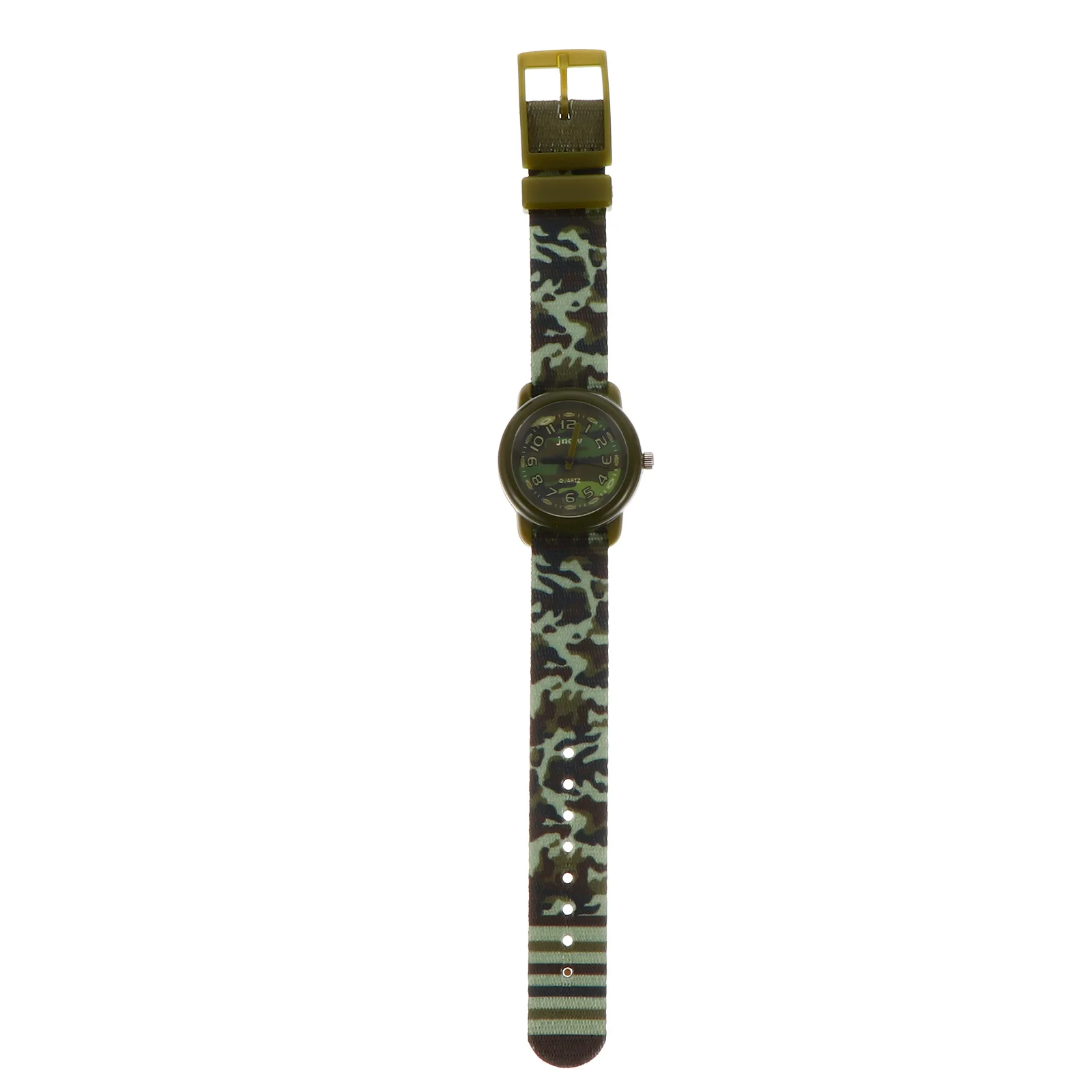 1Pcs Waterproof Watch Creative Camouflage Wristwatch Comfortable Casual Travel Quartz Timepiece for Waterproof Watch