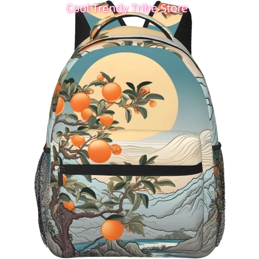 

laptop bag back to school Orange Sun Mountain Lightweight Laptop Backpack Lightweight Multipurpose Travel Casual Daypack Unisex