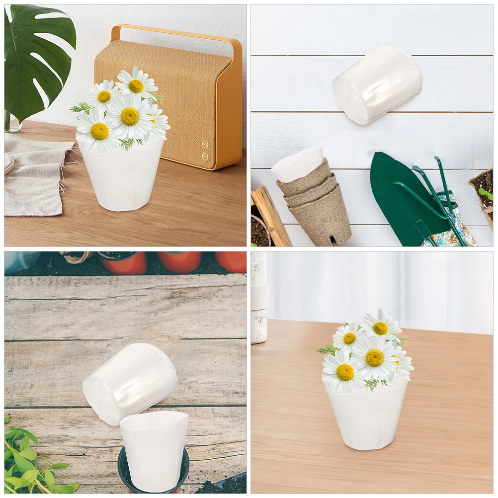 

10 Pcs Flower Pot Lining Inner Liner Flowerpot for Plants Insert Pad Basket Replacement