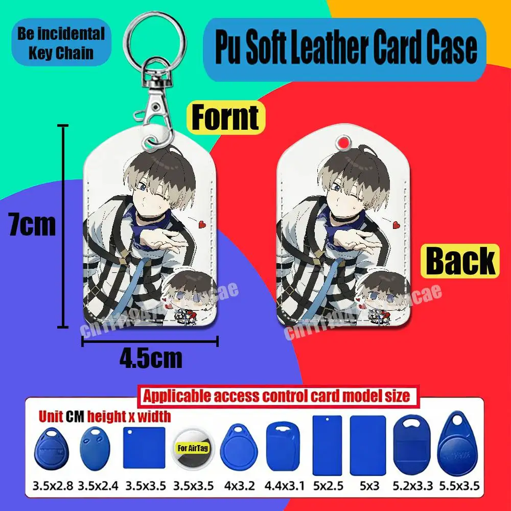 For Kayano Mikoto M-MILGRAM For Air Tag Case Card Holder Sleeve ID Badge Credit Bank Access