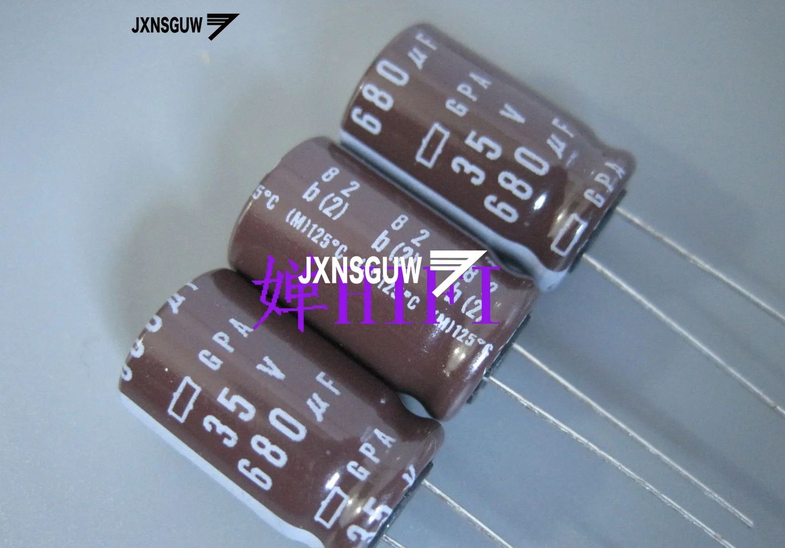 20PCS NIPPON GPA 35V680UF 12X20MM NCC Aluminum electrolytic capacitor 680UF/35V CHEMI-CON 125 degrees 680uF 35V