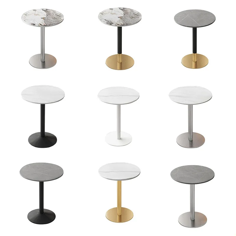 Theme Slate Dining Table and Chair High-end Hotel Restaurant Negotiation Table and Chair Cross-border Western Restaurant Hotel C
