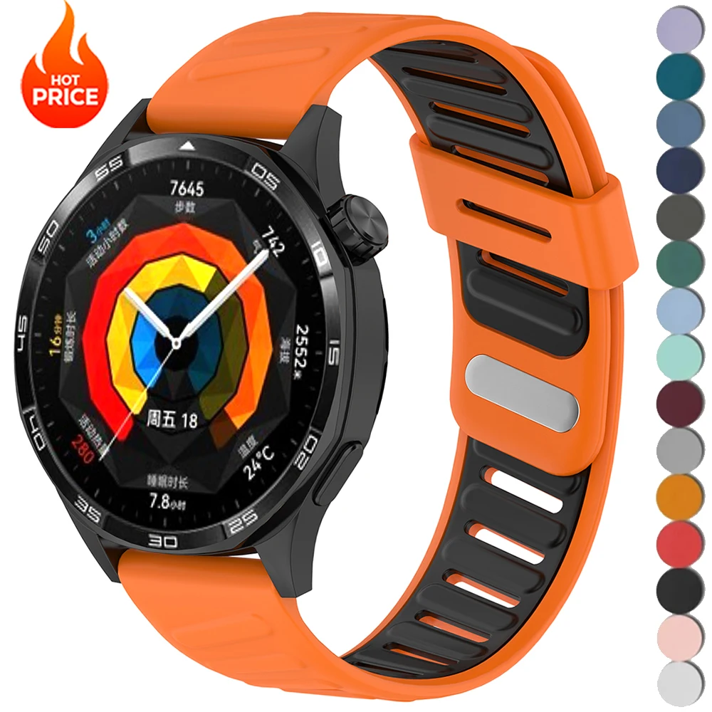 22Mm Silicone Strap…