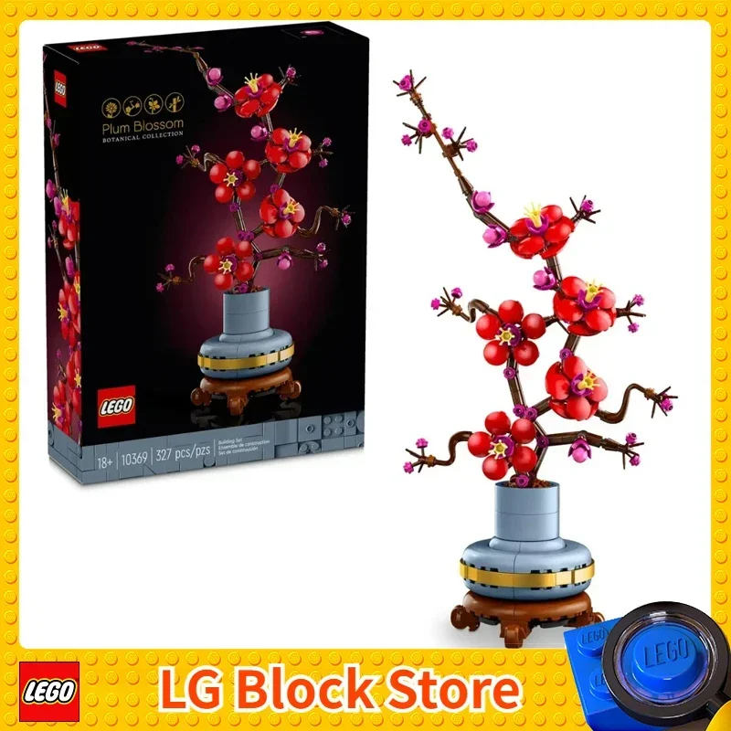 LEGO 10369 Icons Botanical Collection Fleur de Prunier Une Création Élégante pour les Amateurs de Bricolage et de Nature