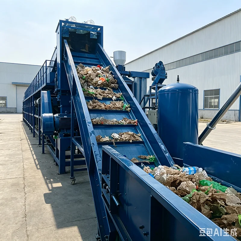 Semi-automatic PET bottle washing recycling line Manual Assisted Waste Plastic Bottle Cleaning Recycling Line