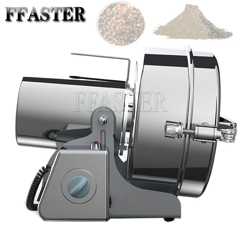 آلة طحن القهوة الحبوب التوابل كسارة الطعام الجاف الفولاذ المقاوم للصدأ مسحوق كسارة مطحنة عالية السرعة