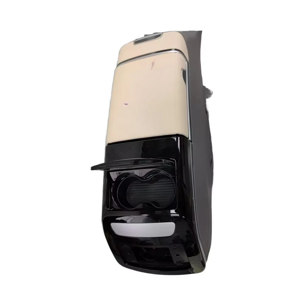 

Premium Leather and ABS Car Console Armrests Front and Back with Storage Box and Cup Holder
