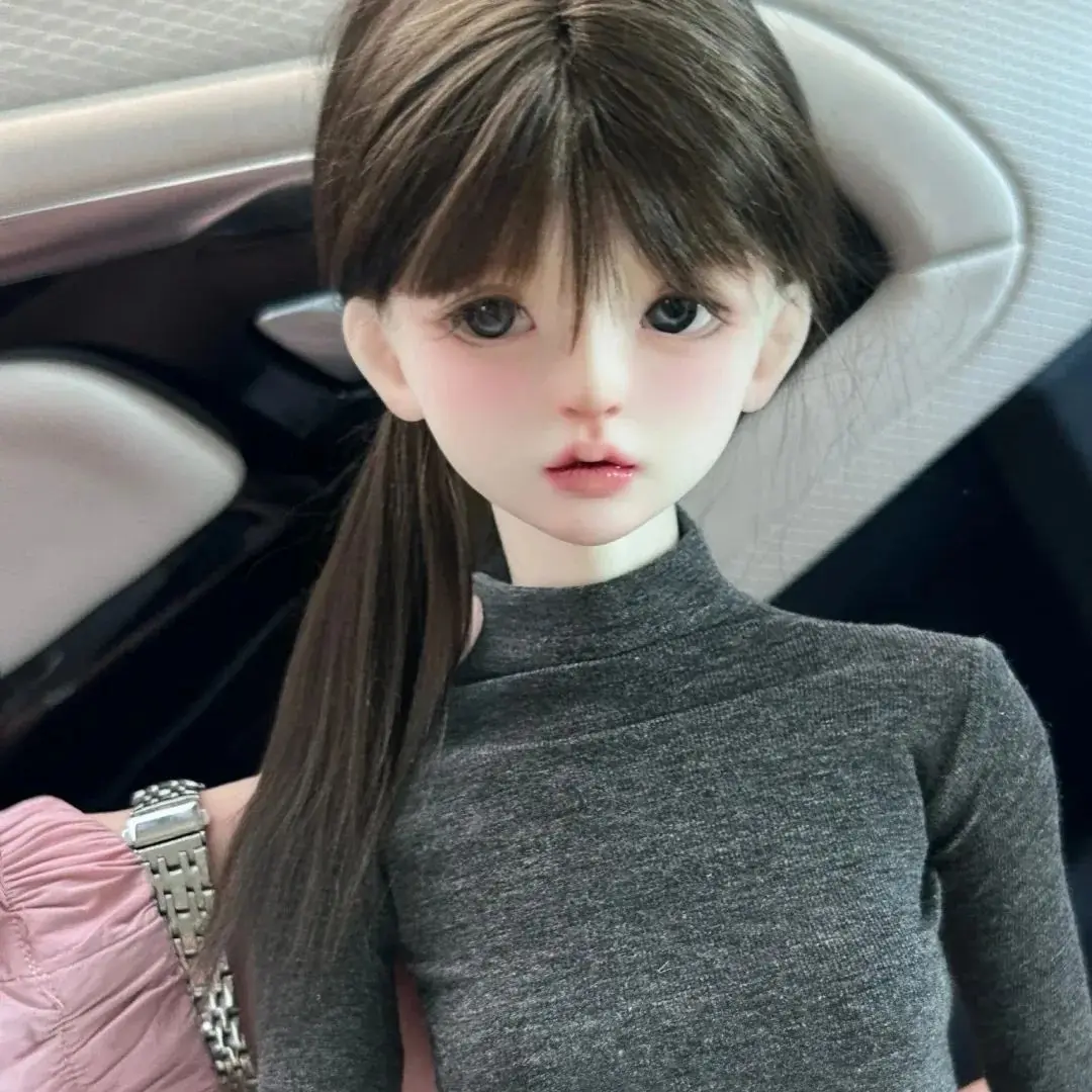 New SD BJD1/4D Genuine Doll 42cm Height Female Doll Linglan Premium Resin Embodied Goods Makeup Slim Body Free Shipping