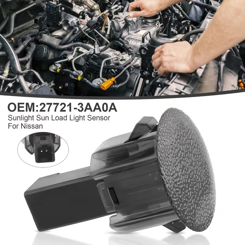 NEW For Nissan Sunlight Sun Load Light Sensor For All Cars 2000+ 27721-3AA0A UK Automobiles Temperature Sensors Parts