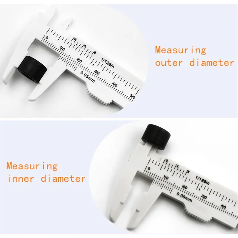 Paquímetro definição, tela cheia metal 0-80mm, régua dupla, escala aço inoxidável-vernier, medição precisa,