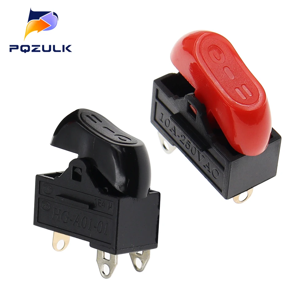 4PCS Hair Dryer Switch,Rocker Switch,3 Position ON OFF Boat Switch