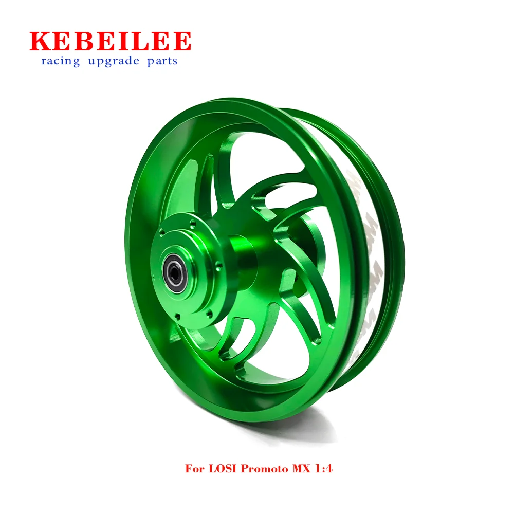 KEBEILEE CNC aluminiowa konstrukcja koła tylnego w przyszłości dla 1:4 LOSI Promoto MX