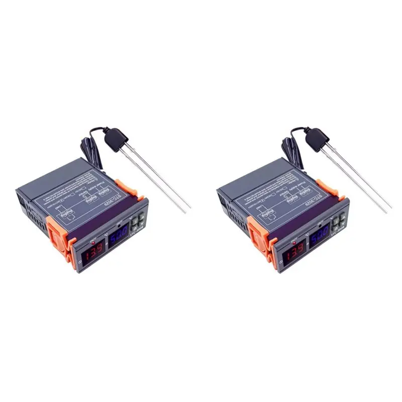 ABRU-2X STC-3029 Moisture Controller Soil Moisture Sensor Module Soil Moisture Tester For Gardening Plants Farming AC110-220V