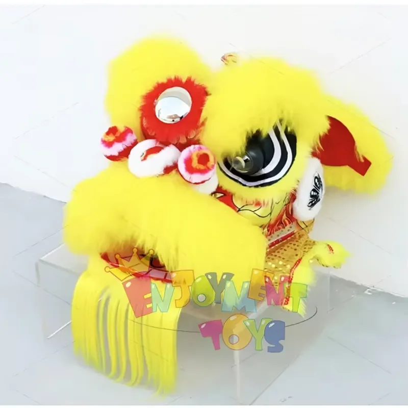 Traditional Chinese Lion Dance Head Costume Prop for Festival Celebration Performance High Quality Fabric Vibrant Colors