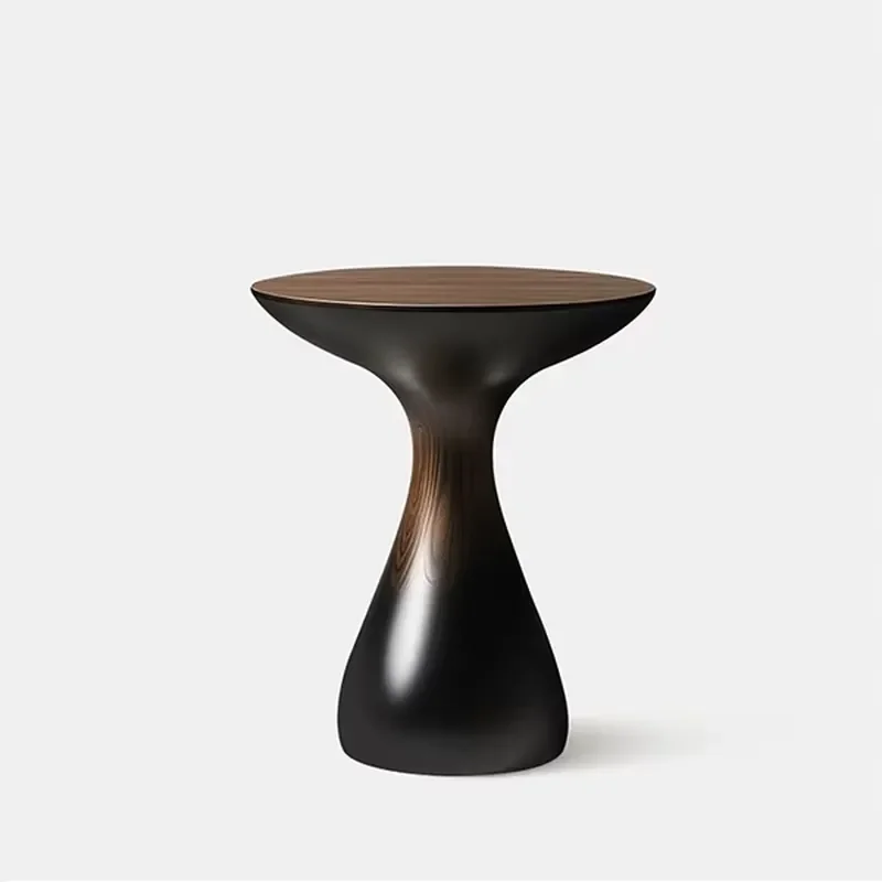 Contemporary Art Wooden Stump Side Table