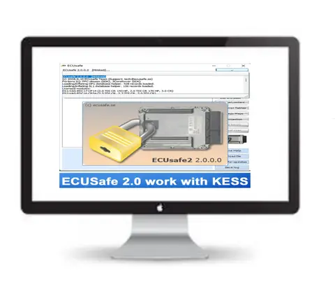 ECU Safe 2.0  Hot Selling ECUSafe 2.0 ECU ECM 2.0 Diagnostic Tool CD DVD Software For Car and Trucks CD USB work with KESS