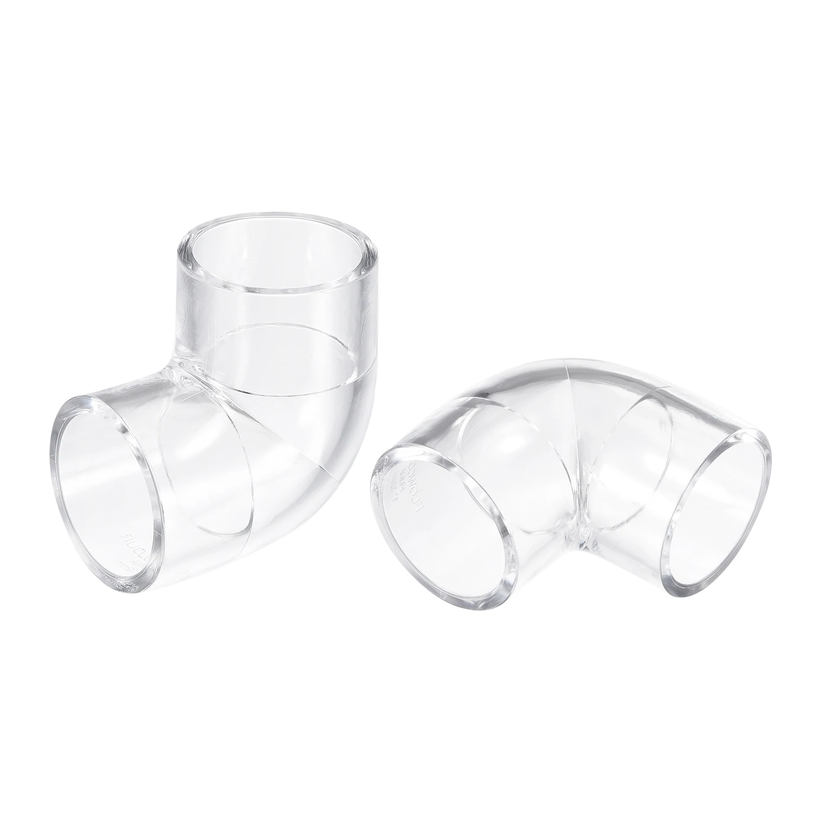 

Uxcell 1/2 шт. прозрачная труба, коленчатый соединитель для аквариума, 32 мм, 2-ходовой акриловый коленчатый фитинг 90 градусов, L-образный адаптер для фитинга для водопроводной трубы