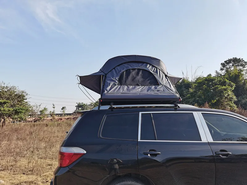 Lightweight 600D Cover Off-road Roof Top Tent Aluminum Rooftop Tetn Overland and Camping Car Roof Top Tent 5