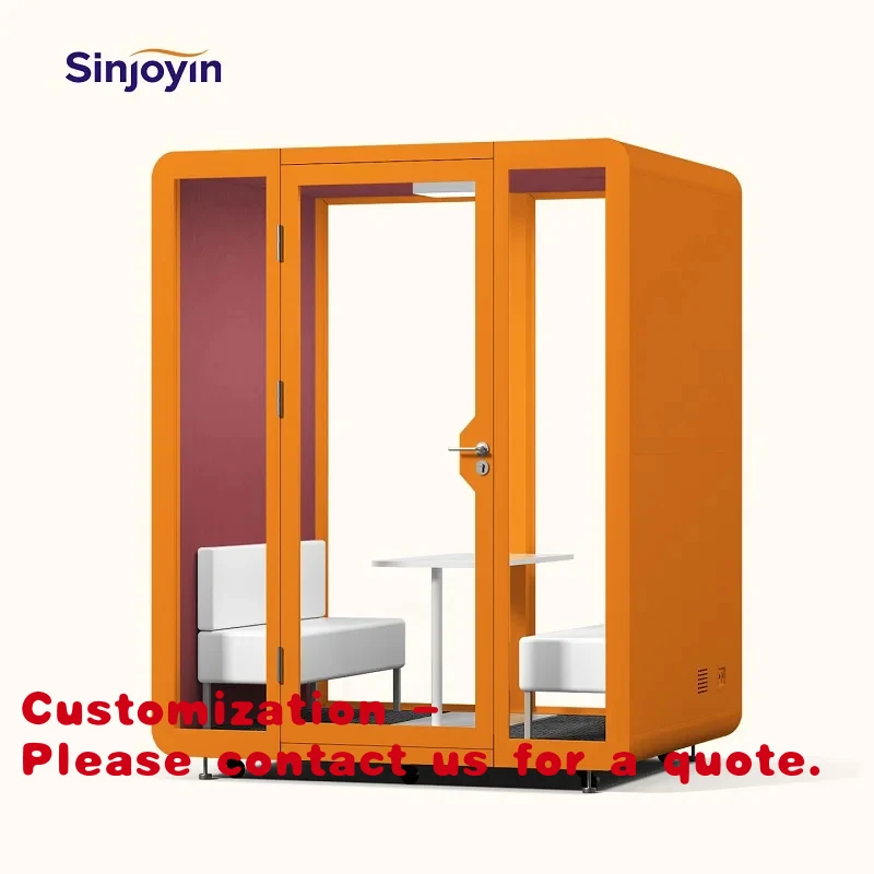 

Customize.Soundproof Acoustic Room Commercial Meeting Office Private Space Silent Furniture Insulation Study Pod Phone Booths